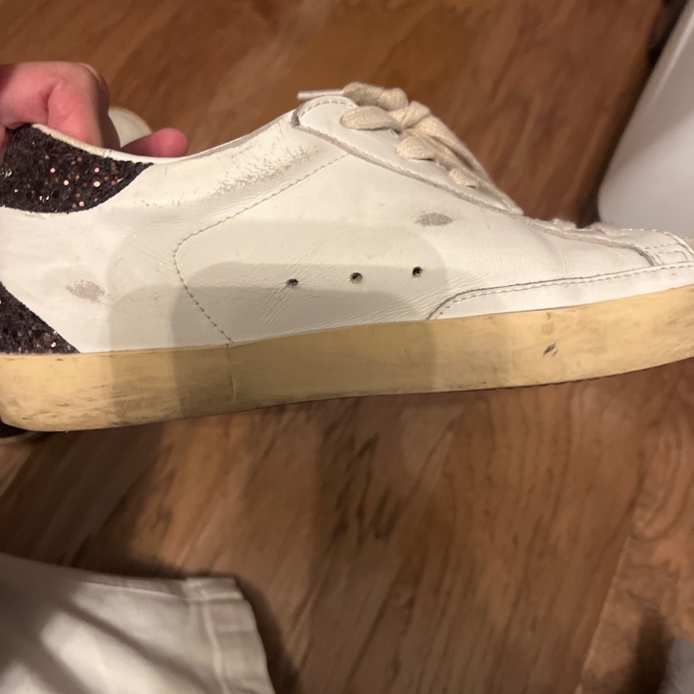 Golden Goose Leather Superstar Sneakers - Picture 11 of 13